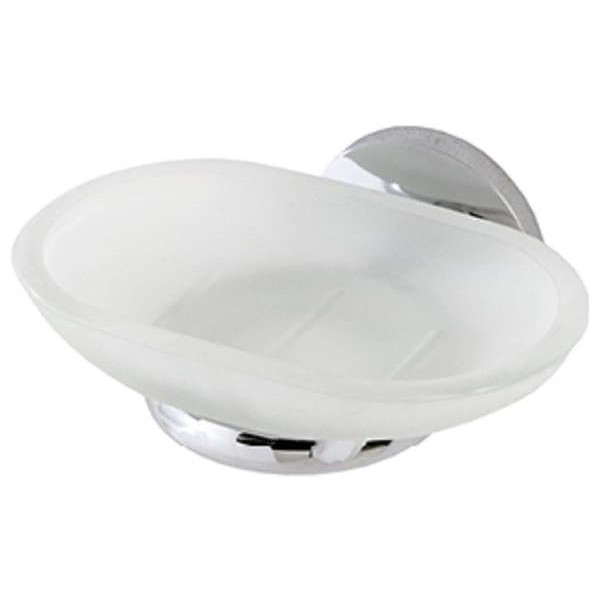 Portasapone Feridras porta sapone bagno bora cromo 607013