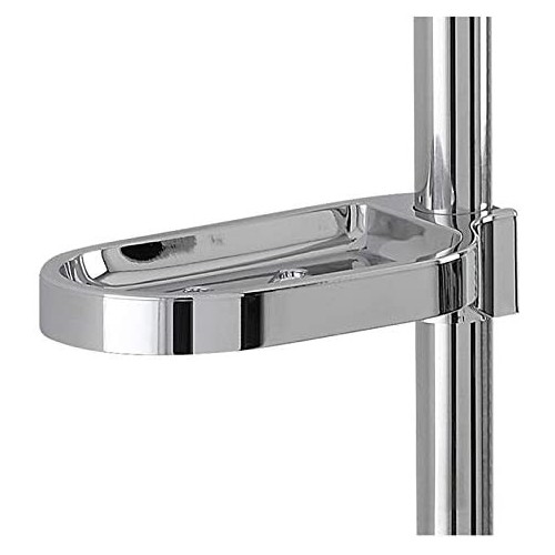 Portasapone Feridras porta sapone per asta tubo doccia universale 19x22x25 mm 017119