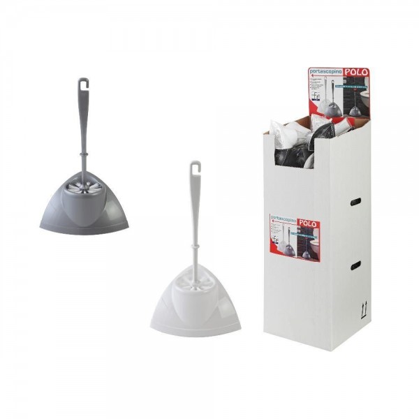 Scopini e portascopini Feridras porta scopino bagno angolare polo 503004