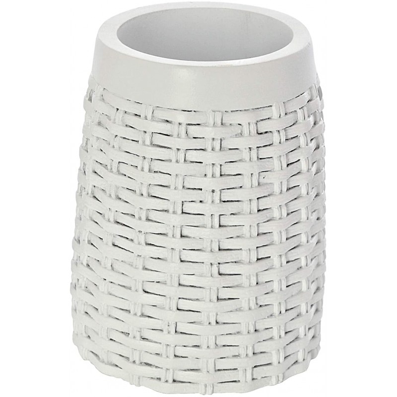 Portaspazzolini Feridras porta spazzolino cross bianco 629014