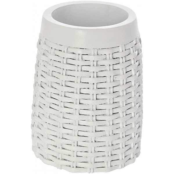 Portaspazzolini Feridras porta spazzolino cross bianco 629014