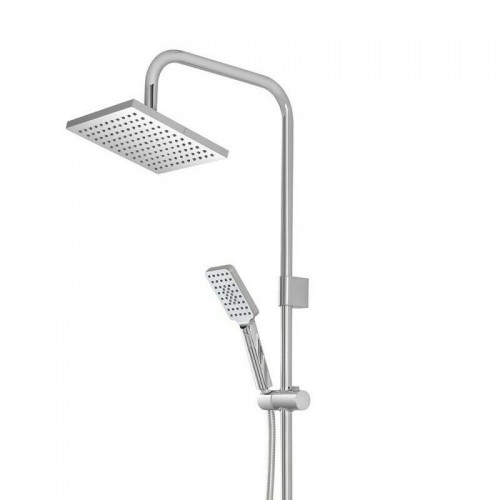 Rubinetteria Feridras set colonna doccia con mensola + deviatore 416203