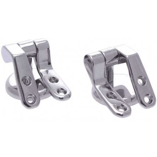 Materiale idraulico Feridras set due cerniere per copriwc cromo 513001