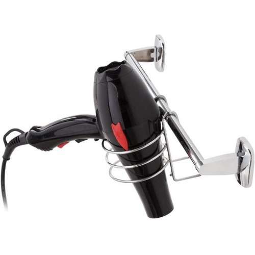 Accessori bagno Feridras supporto phon acciaio cr160029