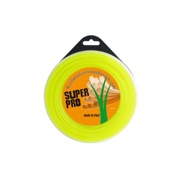 Attrezzi da giardino Filo nylon professional tondo d.4,0x35mt.verde fai da te bricolage