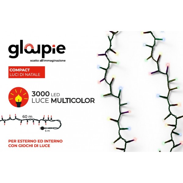GLOUPIE Luci DI Natale da...