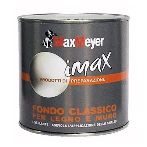Smalti per esterni Fondo max meyer all'acqua bianco 0,5 l legno muro