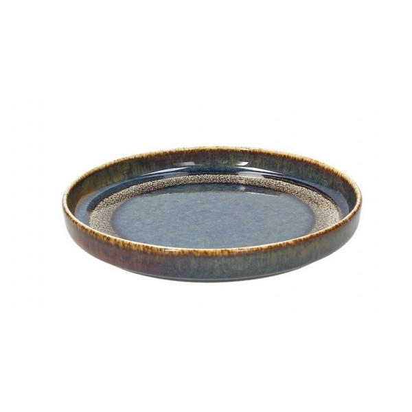 Piatto edge 17 cm Blue and...