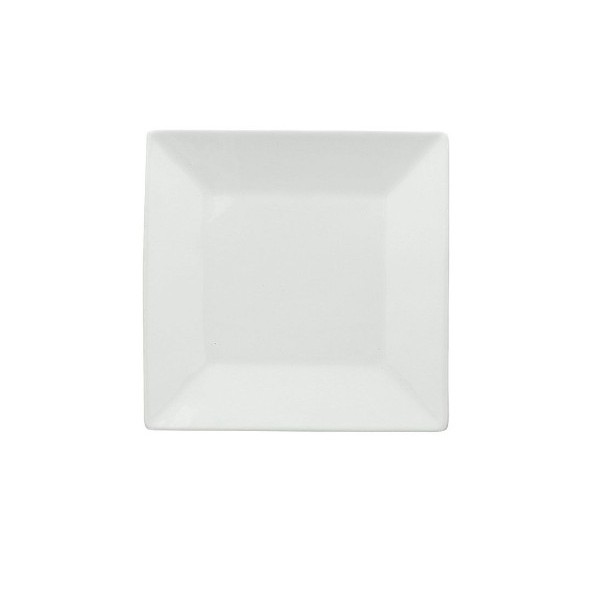 Piatto quadro cm 19 Bianco...