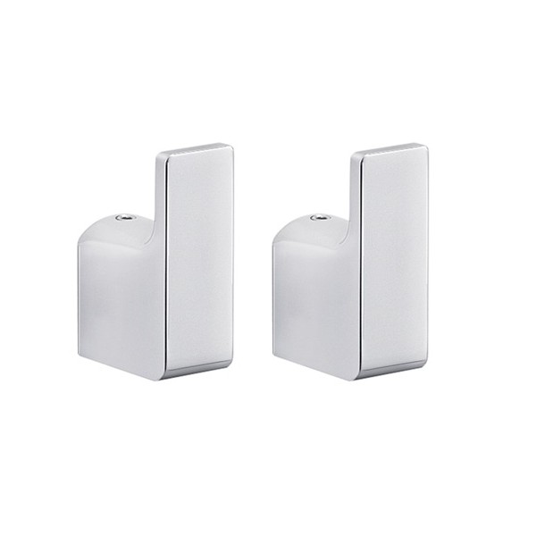 Appendini bagno Gedy 2 appendiabiti pirenei cromati cromato pi2713 per arredo bagno