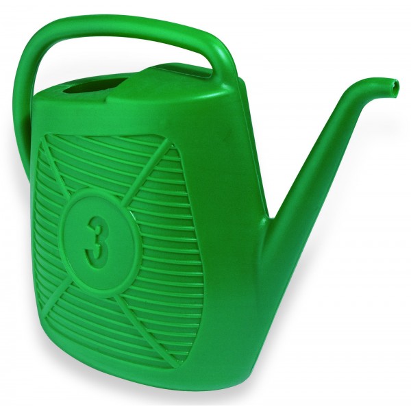 Materiale per irrigazione Innaffiatoio innaffiatoi plastica lt. 3 giardinaggio attrezzi