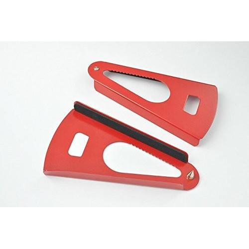 Utensili da cucina Apribarattolo in acciaio apritutto 5 usi per barattoli e lattine rosso