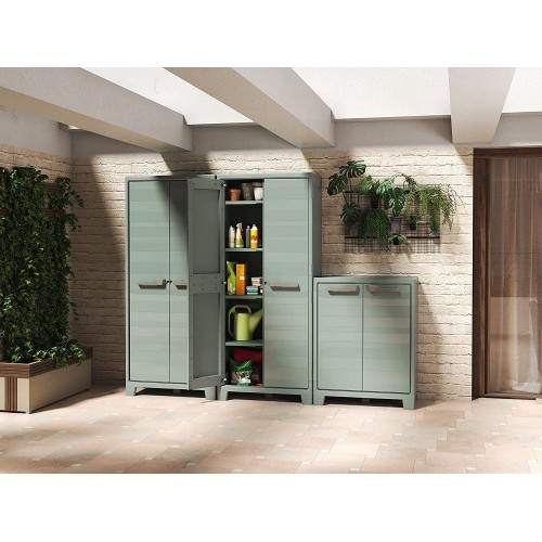 Armadi da esterno Keter armadio evoca planet basso 9752200 80x44x100 interno-esterno