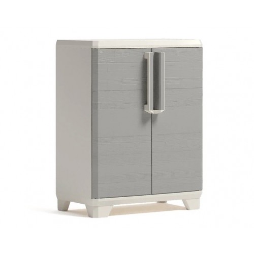 Armadi da esterno Keter armadio linear wood basso 9725300 90x39x68 per esterno-interno