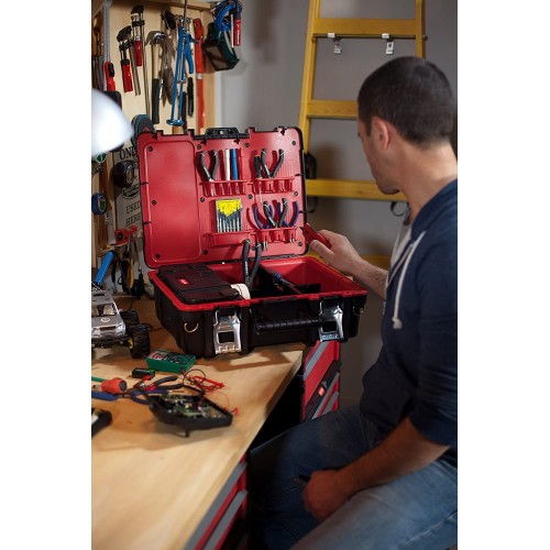 Utensili manuali Keter cassetta valigetta porta attrezzi nero 48x17.7x37.8 cm