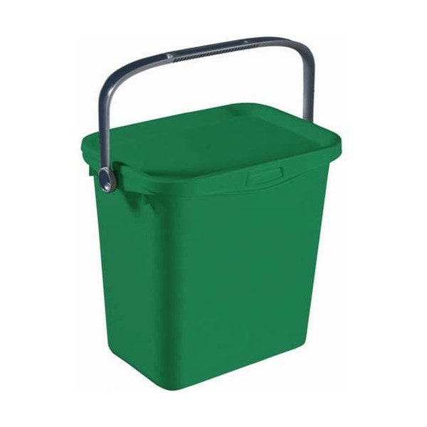 Pattumiere Keter curver bio box contenitore per rifiuti organici 6lt 25.7x20.1x23.9