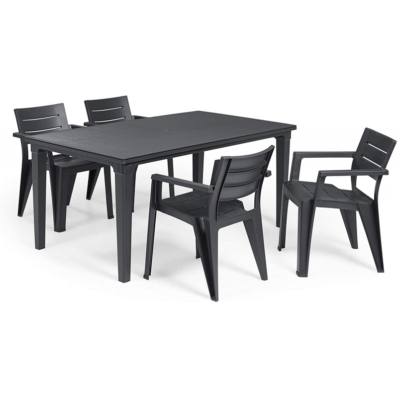 Sedie da giardino Keter sedia giardino per esterni grigio 58.5x61.5x79 cm Sedie da giardino Keter sedia giardino per esterni grigio 58.5x61.5x79 cm