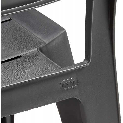 Sedie da giardino Keter sedia giardino per esterni grigio 58.5x61.5x79 cm