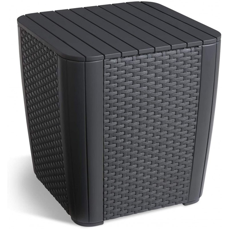 Sedie da esterno Keter set 3 pezzi salotto iowa balcony graphite k223919k939kk Sedie da esterno Keter set 3 pezzi salotto iowa balcony graphite k223919k939kk