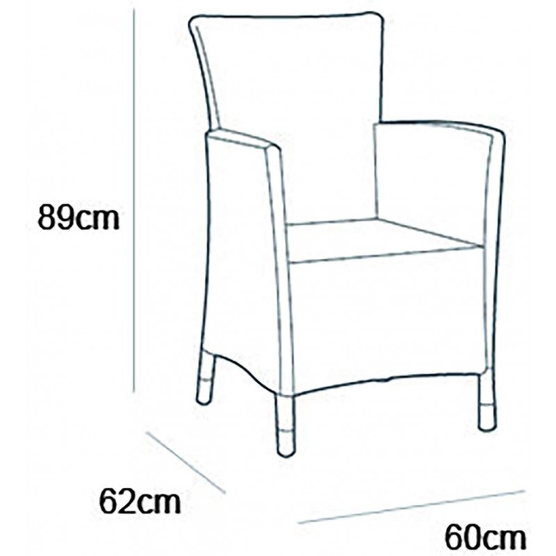 Sedie da esterno Keter set 3 pezzi salotto iowa balcony graphite k223919k939kk Sedie da esterno Keter set 3 pezzi salotto iowa balcony graphite k223919k939kk