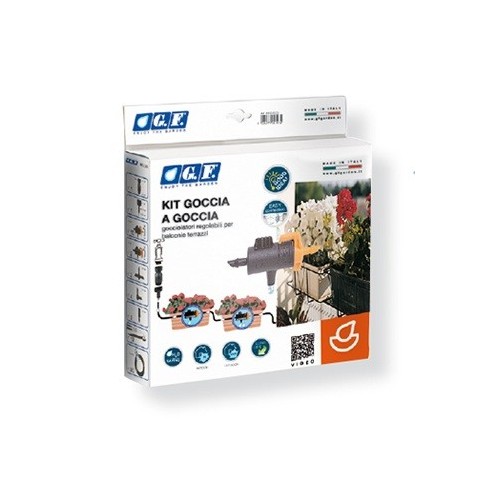 Materiale per irrigazione Kit goccia 12 vasi innaffiare piante balcone terrazzo piccole aiuole