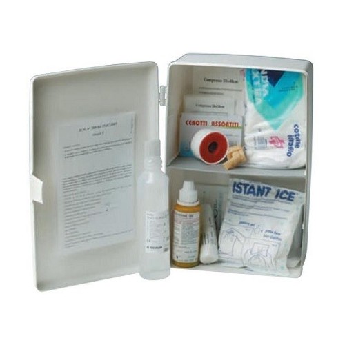 Ferramenta per mobili Kit pronto soccorso cassetta medicazione garze cerotti bende emergenza sos
