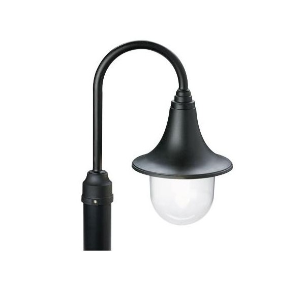 Lampade da esterno Lampada testa palo lampara nero per arredo esterno giardino casa