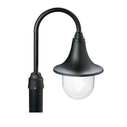 Lampade da esterno Lampada testa palo lampara nero per arredo esterno giardino casa