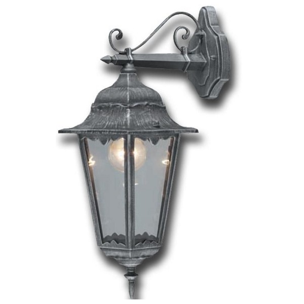 Lampade da esterno Lanterna a parete irlanda in alluminio da giardino 100w cm 43h per esterno