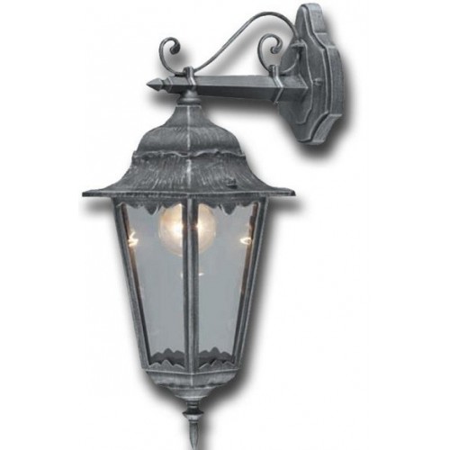 Lampade da esterno Lanterna a parete irlanda in alluminio da giardino 100w cm 43h per esterno