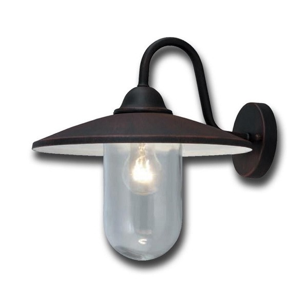 Lampade da esterno Lanterna portofino alluminio nero giardino 60w cm 36x35h per arredo giardino