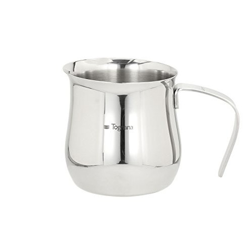 Caffettiere Lattiera 8 tazze acciaio inossidabile argento manico cucina accessori