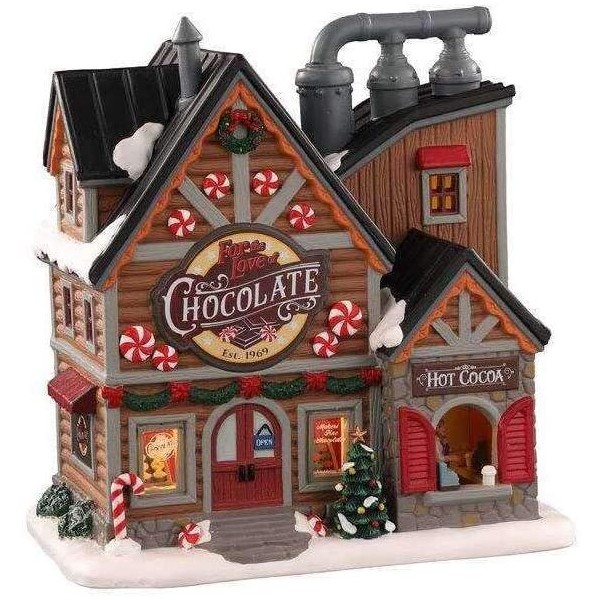 Villaggi di Natale Lemax  for the love of chocolate shop 05621 villaggio di natale