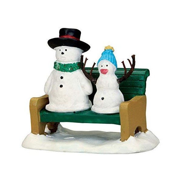 Villaggi di Natale Lemax  snowdad & snowbaby 52368 villaggio di natale