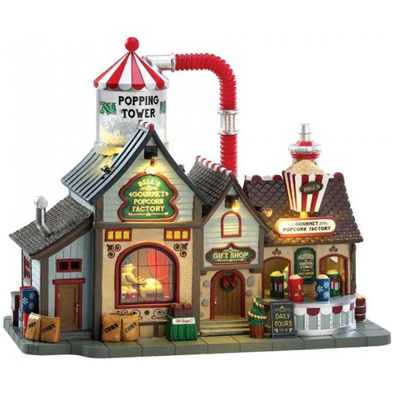 Villaggi di Natale Lemax bell's gourmet popcorn 75188 villaggio di natale