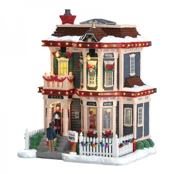 Villaggi di Natale Lemax christmas eve party 75193 villaggio di natale