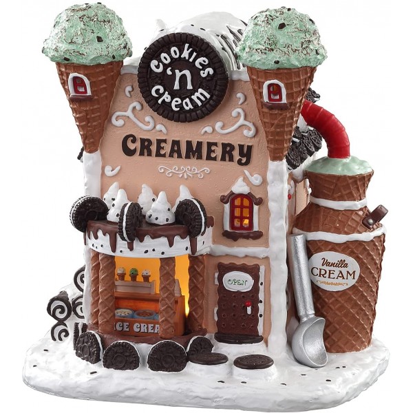 Villaggi di Natale Lemax cookies'n cream creamery 05699 villaggio di natale