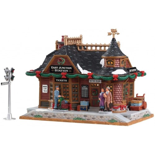 Villaggi di Natale Lemax east junction station 75256 villaggio di natale