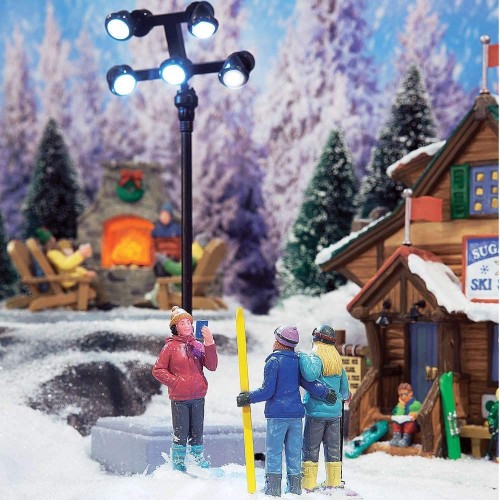 Villaggi di Natale Lemax field lights 44755 villaggio di natale