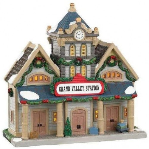 Villaggi di Natale Lemax grand valley station 05669 villaggio di natale