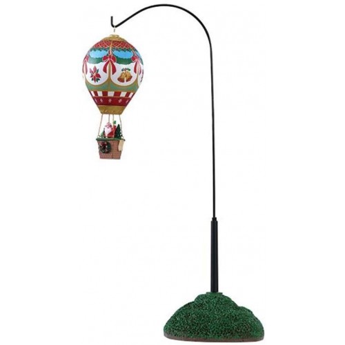 Villaggi di Natale Lemax holiday cheer hot air balloon 84389 villaggio di natale