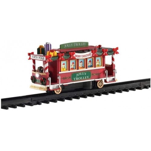Villaggi di Natale Lemax jolly trolley 04738 villaggio di natale
