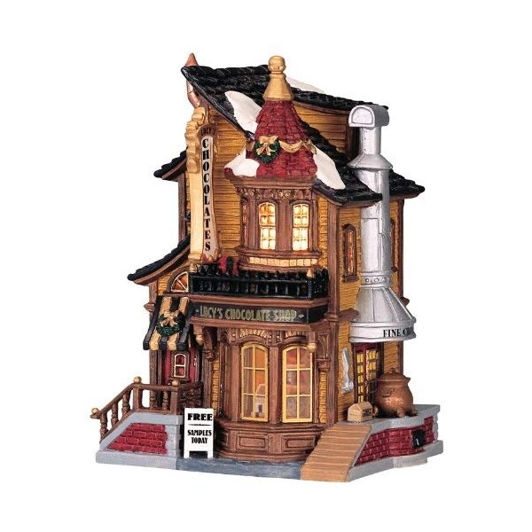 Villaggi di Natale Lemax lucy's chocolate shop 45052 villaggio di natale natalizio