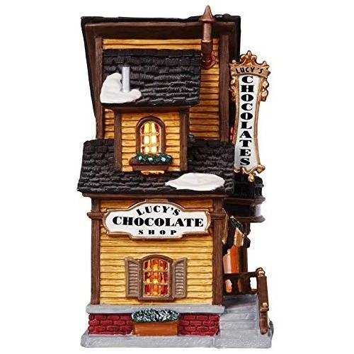 Villaggi di Natale Lemax lucy's chocolate shop 45052 villaggio di natale natalizio