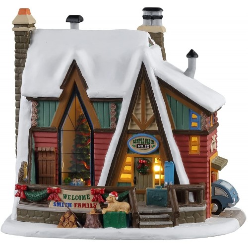 Villaggi di Natale Lemax mountain holiday reunion 15745 villaggio di natale