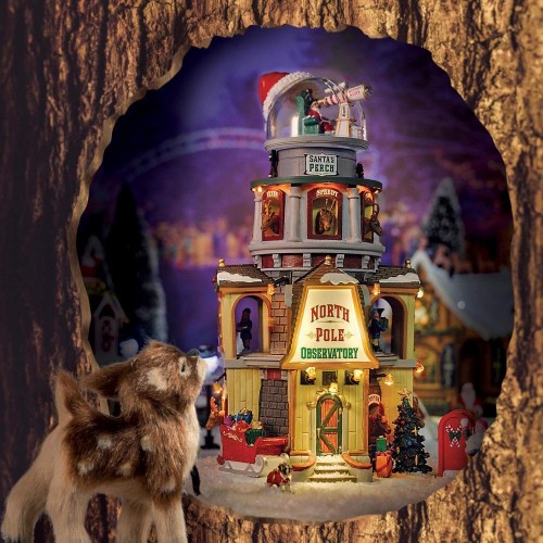 Villaggi di Natale Lemax nord north pole observatory 65132  villaggio di natale