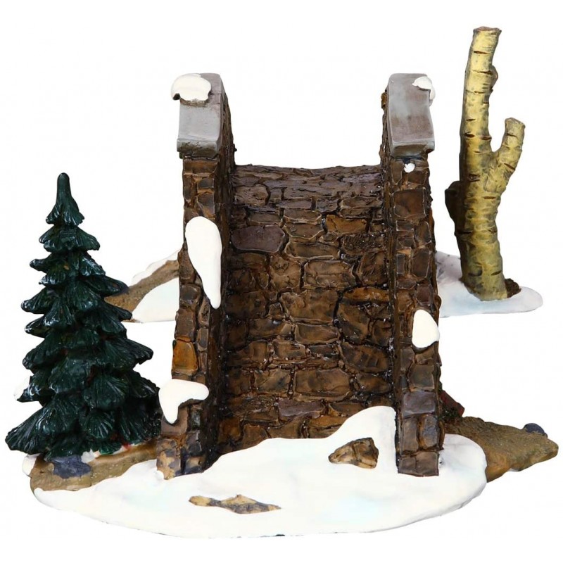 Villaggi di Natale Lemax old stone bridge 03328 villaggio di natale