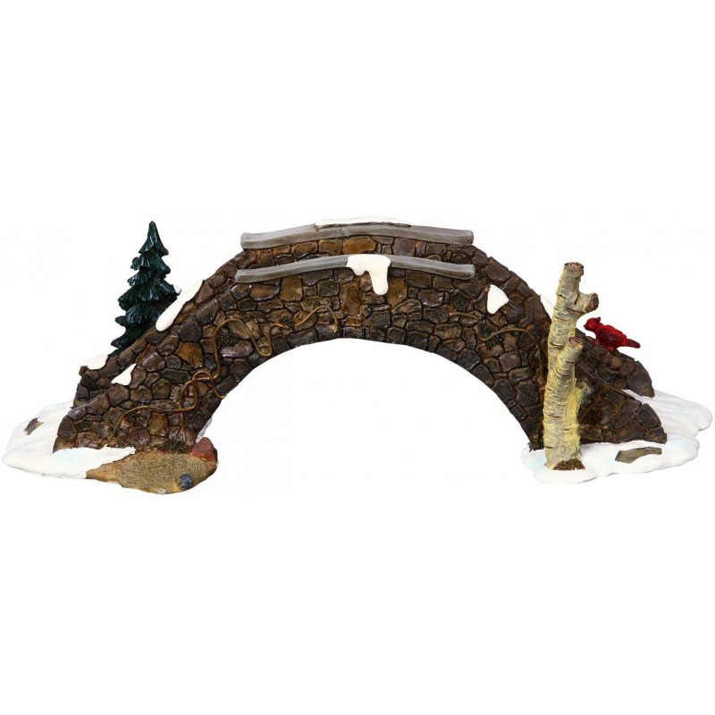 Villaggi di Natale Lemax old stone bridge 03328 villaggio di natale