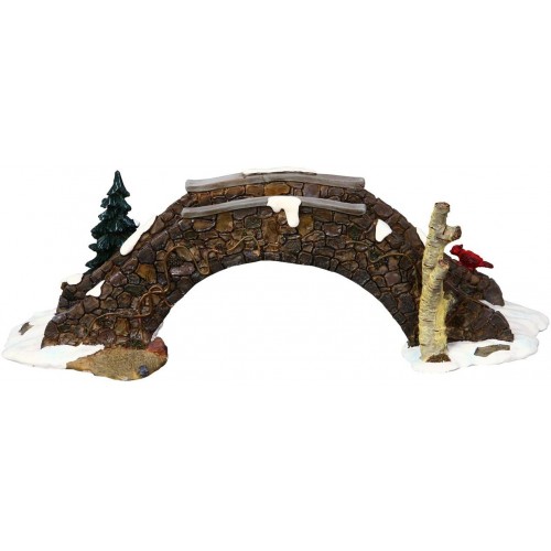 Villaggi di Natale Lemax old stone bridge 03328 villaggio di natale
