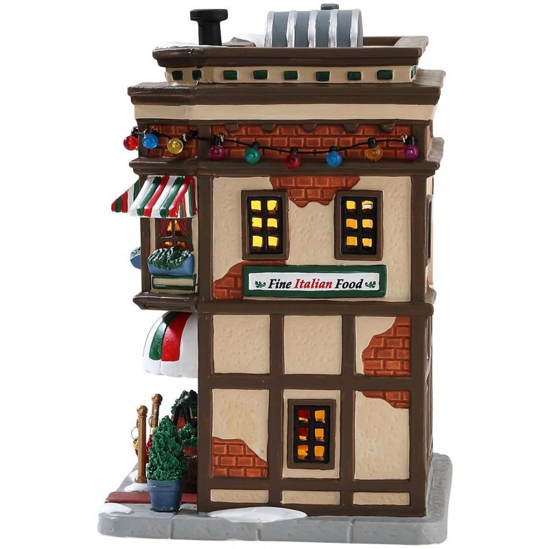 Villaggi di Natale Lemax papa's pasta place 75254 villaggio di natale